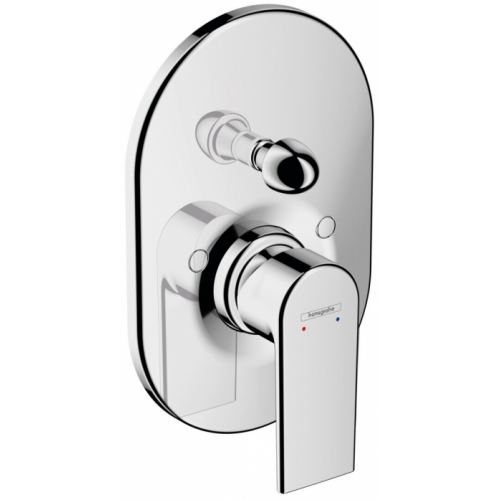 Смеситель для ванны Hansgrohe Vernis Shape 71458000 хром