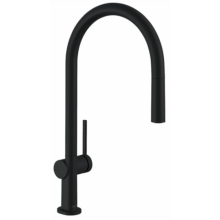 Смеситель для кухни Hansgrohe Talis M54 72802670 черный матовый