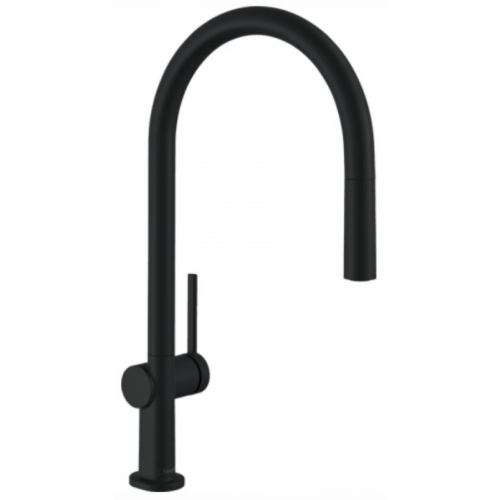 Смеситель для кухни Hansgrohe Talis M54 72802670 черный матовый