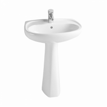 Раковина с пьедесталом Vitra Normus 55 9600B003-7650 белый