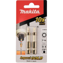 Бита для заворачивания Makita Impact Gold T15 50 мм E-form (MZ) 2 шт. B-28232