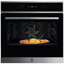 Духовой шкаф электрический Electrolux EOB7S31X серебристый/черный