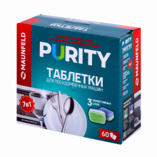 Таблетки для посудомоечных машин Maunfeld Purity all in 1 MDT60ST