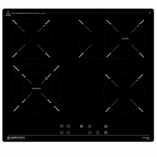 Электрическая поверхность Meferi MEH604BK ULTRA