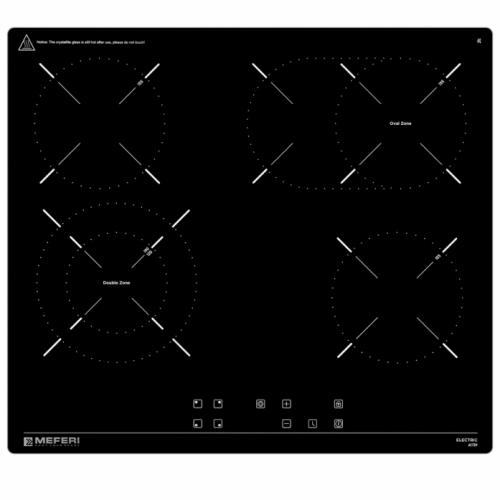 Электрическая поверхность Meferi MEH604BK ULTRA