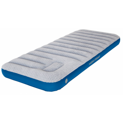 Матраc надувной High Peak Air bed Cross Beam Single Extra Long lightgrey/blue 40043