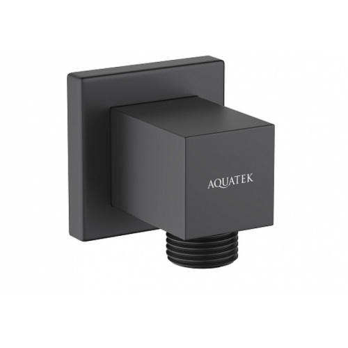 Шланговое подсоединение AQUATEK AQ2458MB матовый черный