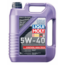 Масло моторное LIQUI MOLY Synthoil High Tech 5w40 (5л) Синтетика 1925/1307