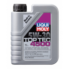 Масло моторное LIQUI MOLY Top Tec 4500 5w30 C1-08, Ford,Mitsubishi, Mazda (1л) Синтетика 2317/3724