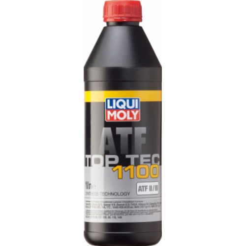 Масло трансмиссионное LIQUI MOLY Top Tec ATF 1100 для АКПП (1л) Синтетика 7626