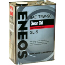 Масло трансмиссионное ENEOS Gear GL-5 75W90 4 л OIL1370