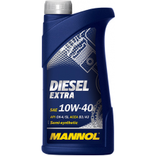 Масло моторное Mannol (SCT) diesel extra 10w40 (1л) ПолуСинтетика CH-4/SL