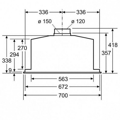 Вытяжка NEFF d57ml66n0