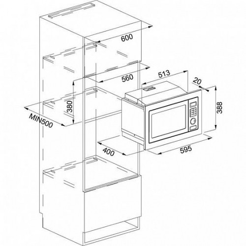 Микроволновая печь FRANKE FMW 250 CR2 G BK