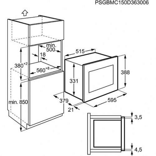 Микроволновая печь ELECTROLUX EMT 25203 OC