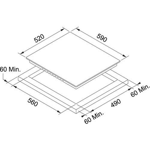 Варочная поверхность Franke FHR603CTDBK (108.0530.022)