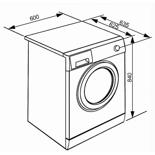 Стиральная машина SMEG WHT1114LSRU-1