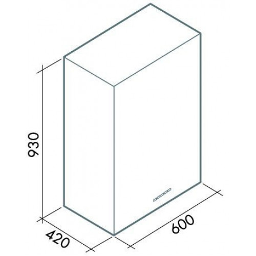 Вытяжка FALMEC altair 90 inox (1000) ecp