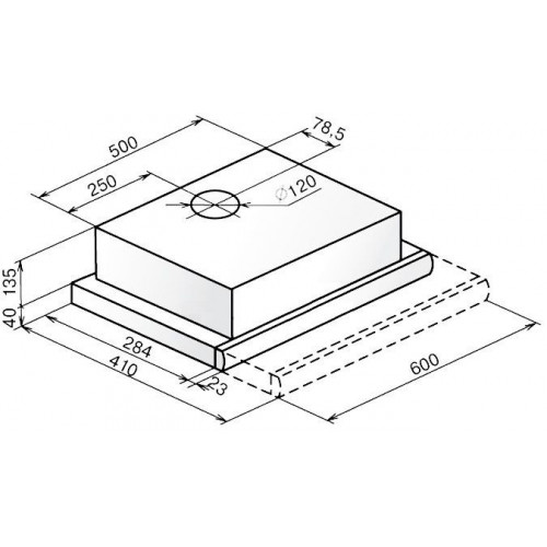 Вытяжка FABER 110.0436.364 FABER FLOX GLASS BK A60