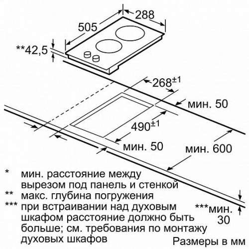 Поверхность BOSCH PKE345CA1