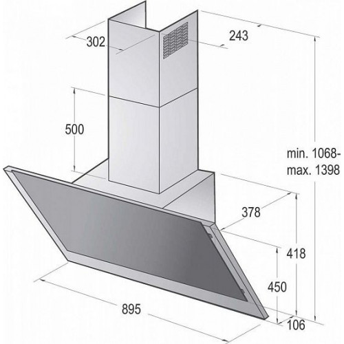 Вытяжка Gorenje WHI 923E3B