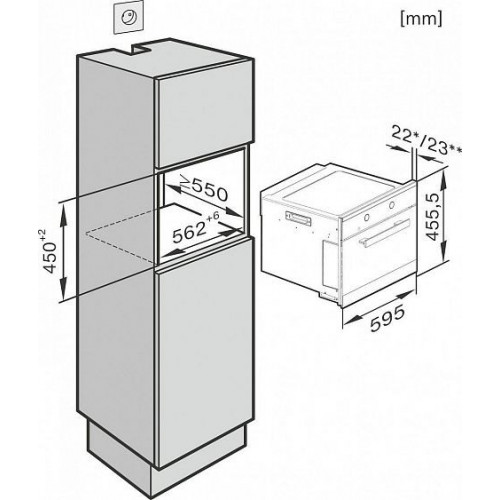 Микроволновая печь Miele M 6262 TC HVBR