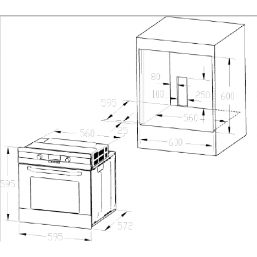 Духовой шкаф ZIGMUND & SHTAIN en 122.921 s