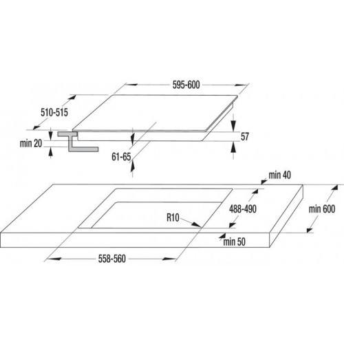 Поверхность GORENJE IT 635 SC