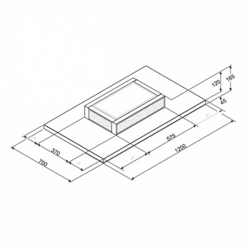 Вытяжка SMEG KSCF120B