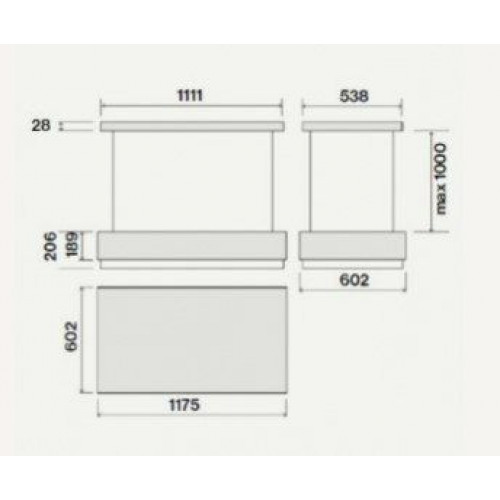 Вытяжка FALMEC Levante Isola 600 120 WH