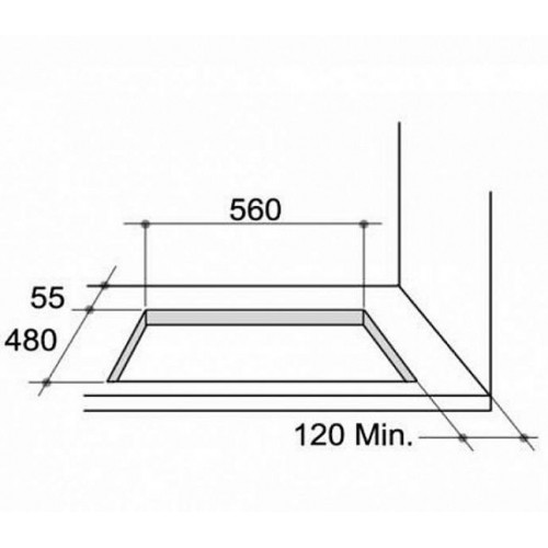 Варочная поверхность Zigmund & Shtain GN 98.61 W