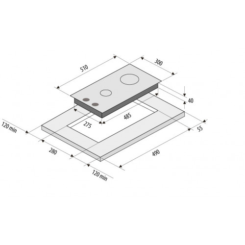 Поверхность FORNELLI pga 30 quadro bl