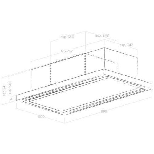 Вытяжка ELICA CLOUD SEVEN IX/A/90 (PRF0142094A)