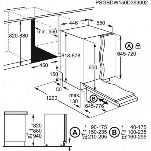 Встраиваемая посудомоечная машина Zanussi ZSLN2321