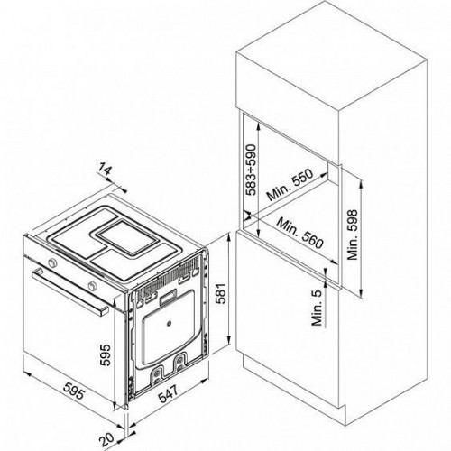 Духовой шкаф Franke CR 913 M WH DCT TFT белый