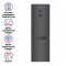 Холодильник-морозильник с инвертором  MAUNFELD MFF187NFIS10