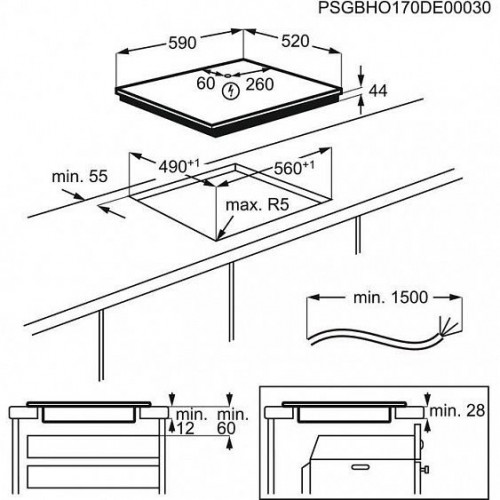 Варочная поверхность AEG IKR64301XB