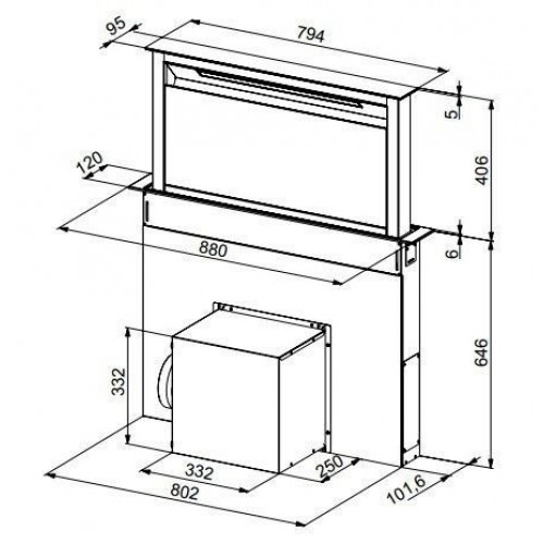 Вытяжка Franke FDW 908 IB WH белый