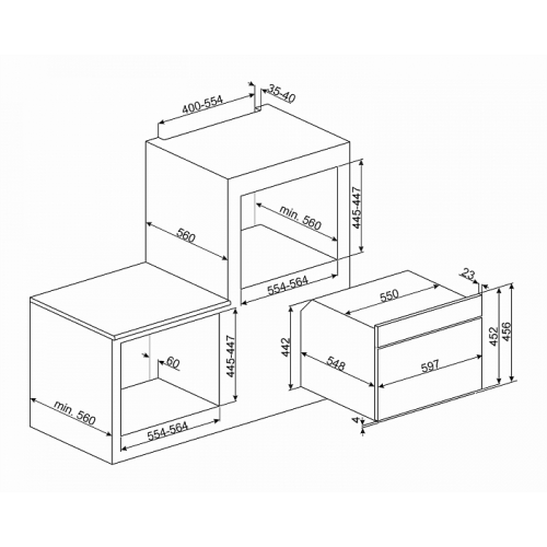 Духовой шкаф SMEG SF4603VCNX1