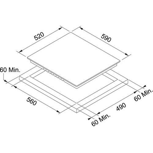 Варочная поверхность Franke FHR604CTXS (108.0530.025)