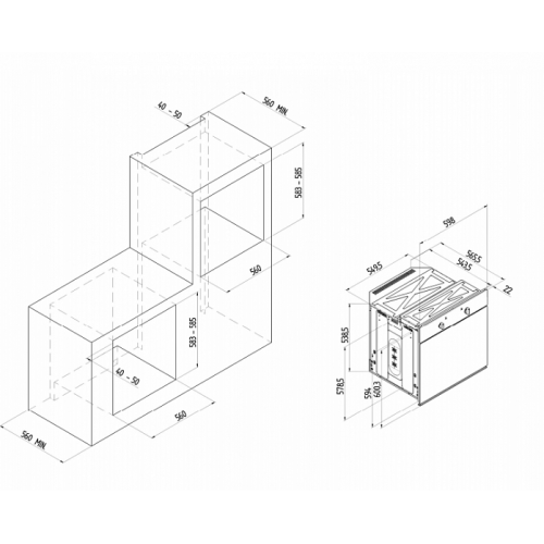 Духовой шкаф ZIGMUND & SHTAIN en 29.921 s