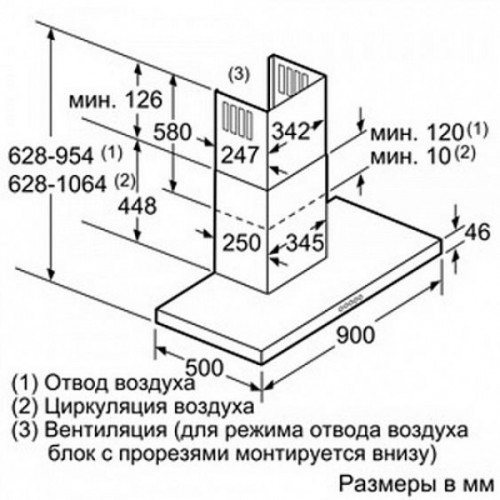 Вытяжка NEFF d79mh52n1