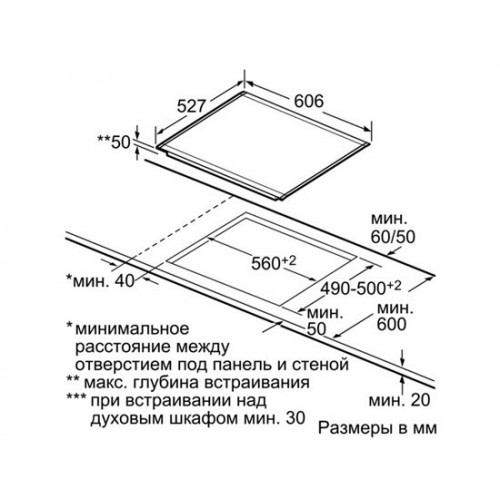 Поверхность BOSCH pib 673f17e