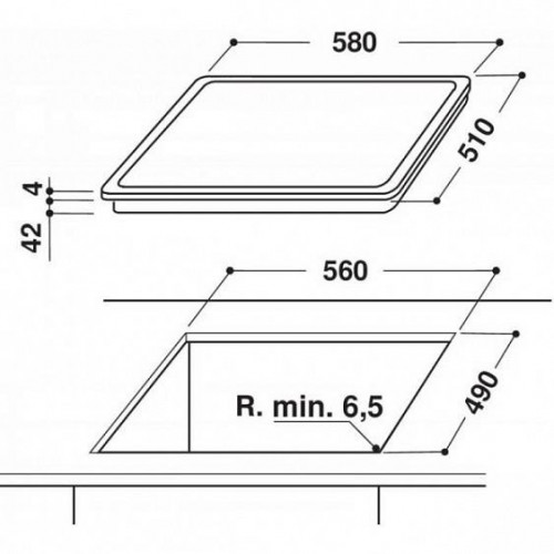 Поверхность WHIRLPOOL akt 8130 ba