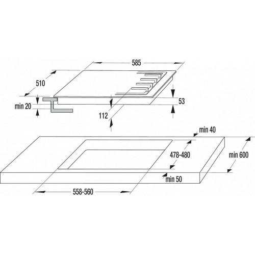 Варочная панель GORENJE GT642AB