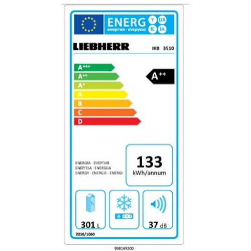 Встраиваемый холодильник LIEBHERR ikb 3510-20 001