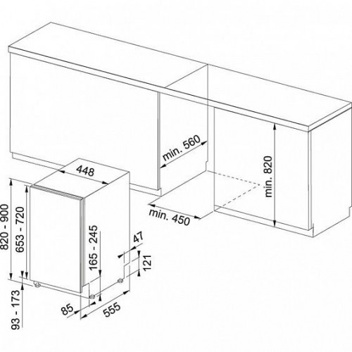 Посудомоечная машина FRANKE FDW 4510 E8P (117.0571.570)