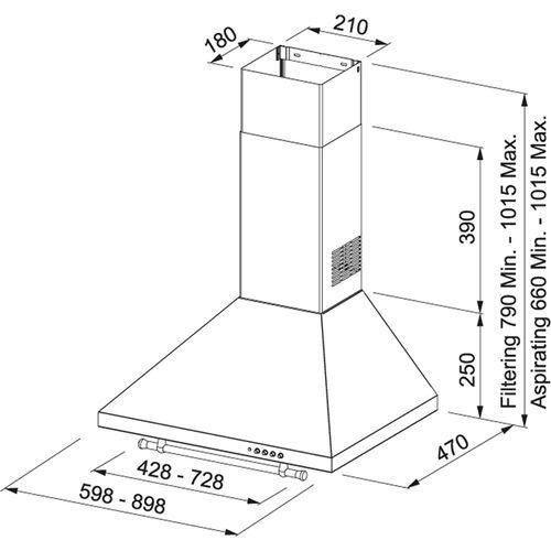 Вытяжка Franke FCM902GFFRANKE,графит (320.0524.217)