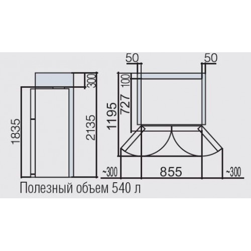 Холодильник HITACHI r-w 662 fpu3x ggr