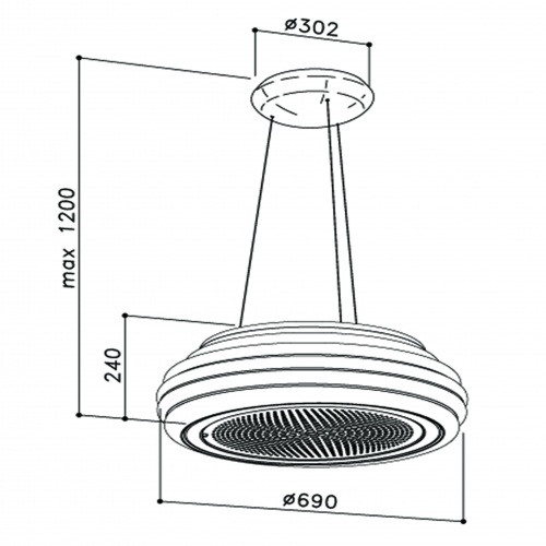 Вытяжка SIRIUS SILT27 HIVE copper